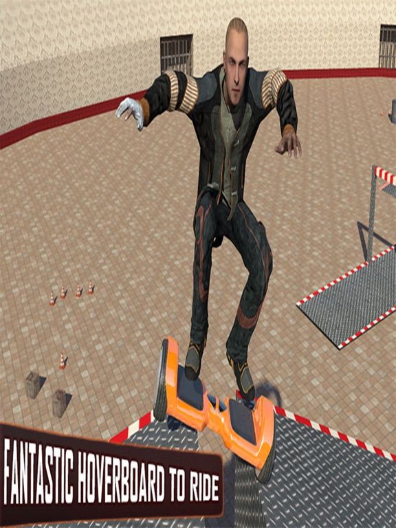Blazing hover board Stunt Ride game screenshot