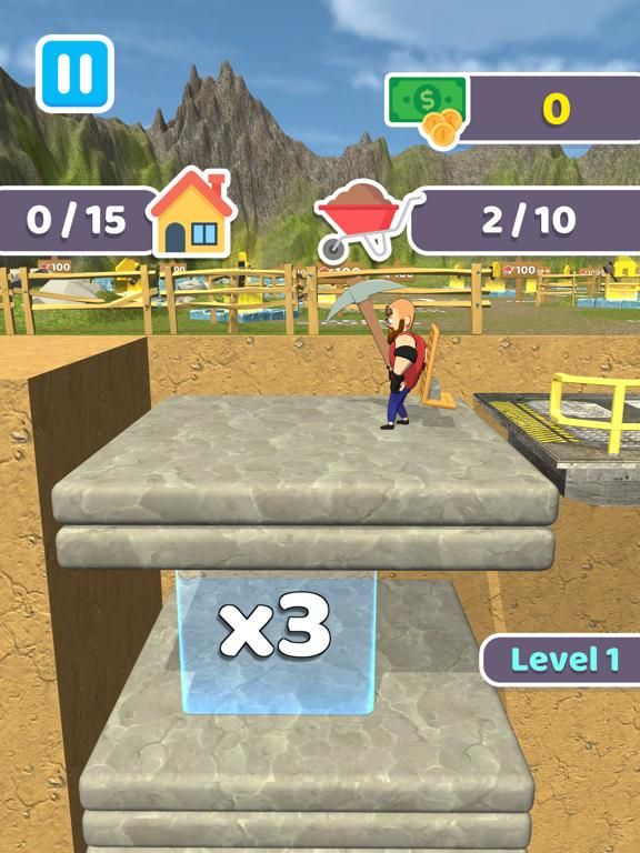 Block Breaker Miner App Screenshot