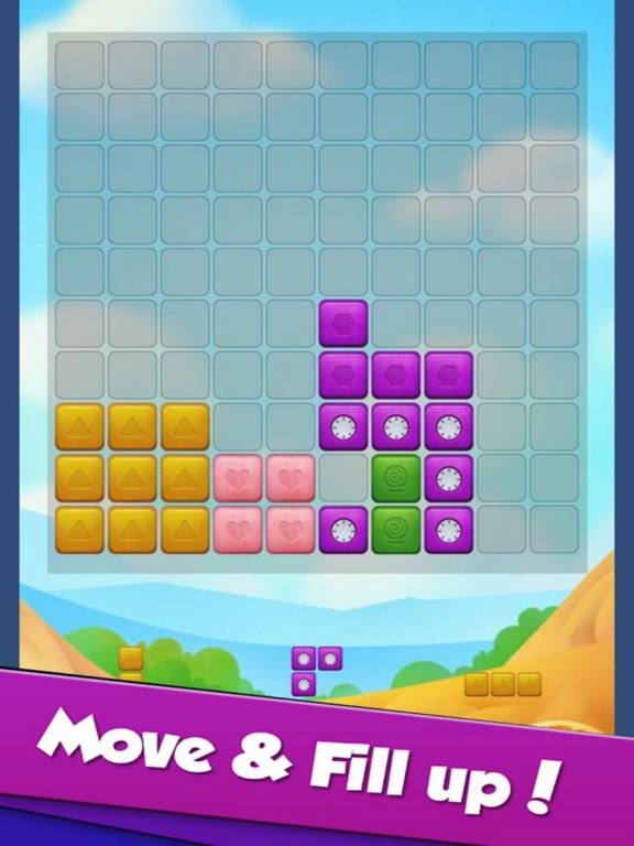 Block Cube Line Up game screenshot