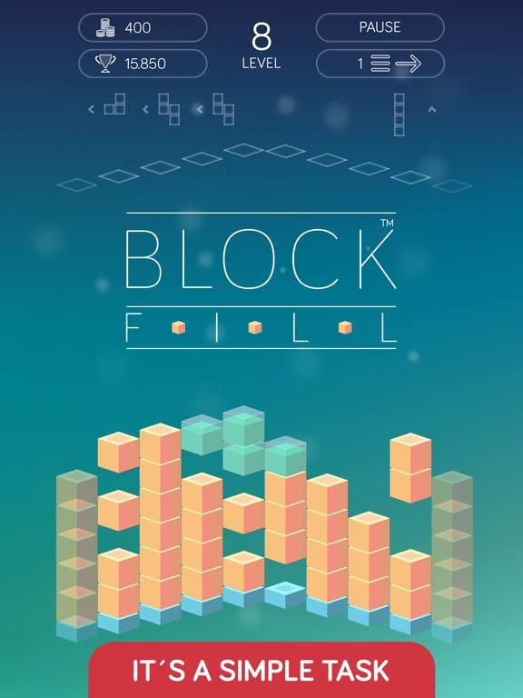 Block Fill game screenshot