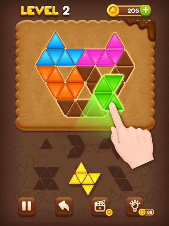 Block Puzzle: Cookie game screenshot