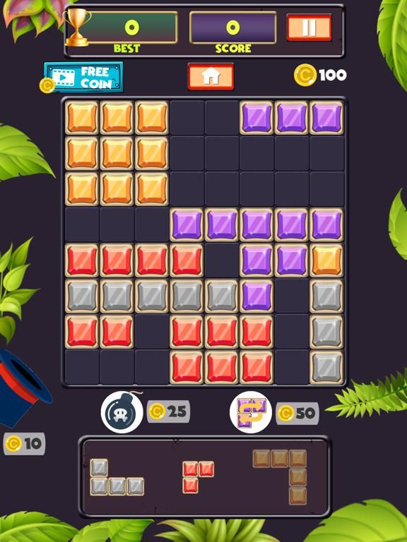 Block Puzzle Jewel Brick game screenshot