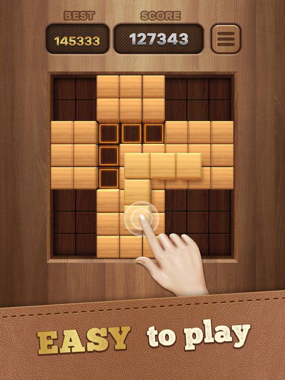 Block Puzzle Woody Cube 3D game screenshot