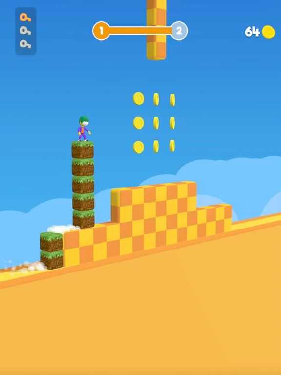 Block Surfer App Screenshot