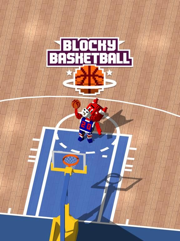 Blocky Basketball game screenshot