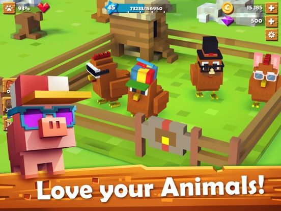 Blocky Farm game screenshot