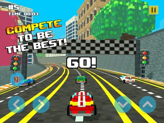 Blocky Fast Fury 2 game screenshot