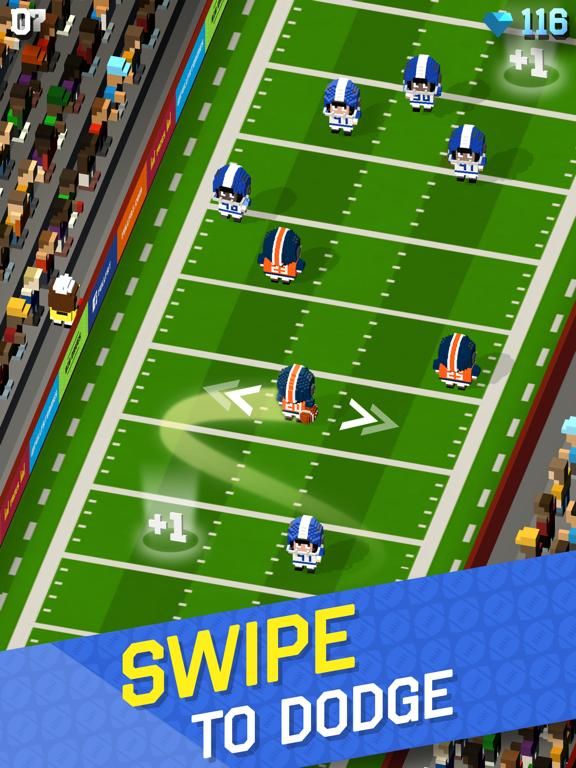 Blocky Football game screenshot