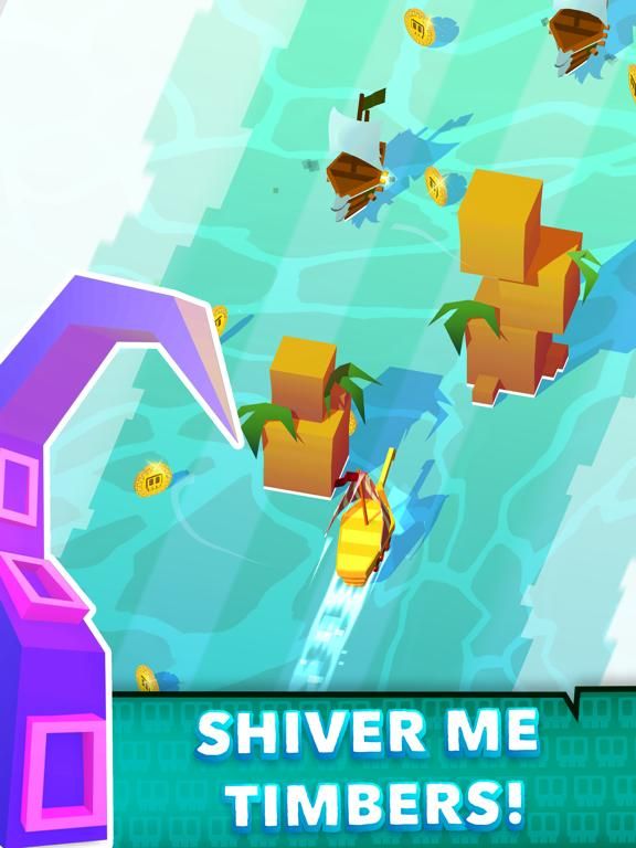 Blocky Pirates game screenshot