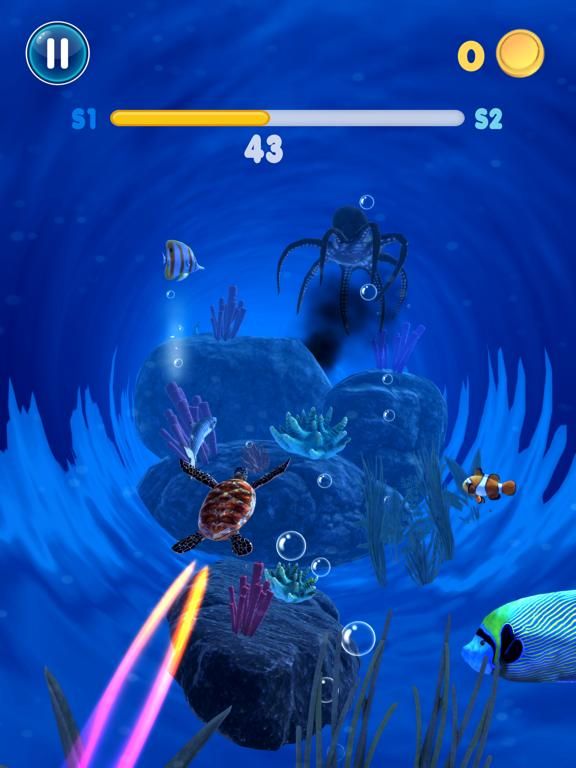 Blue Swirl App Screenshot