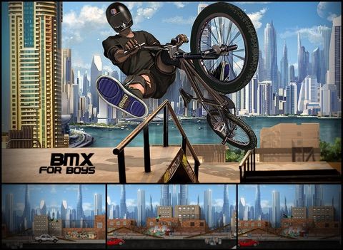 BMX For Boys game screenshot