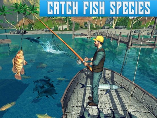 Boat Fishing Simulator 2019 game screenshot