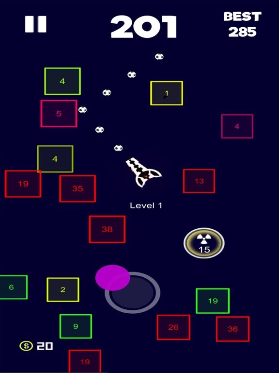 Boomerang Balls Ambush game screenshot