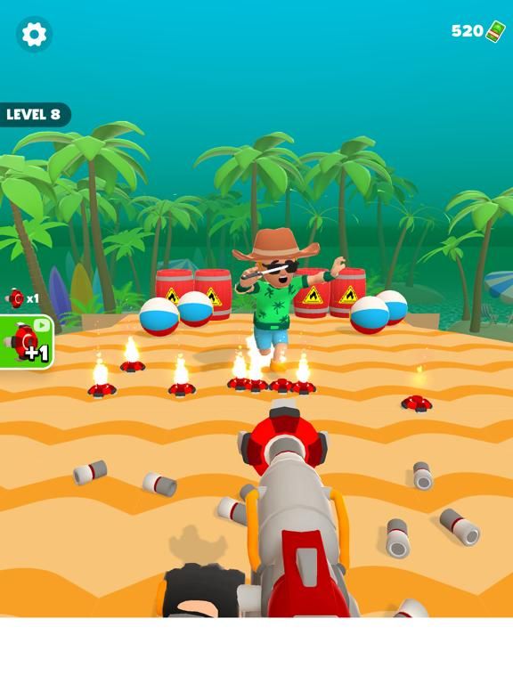 Booster Gun game screenshot