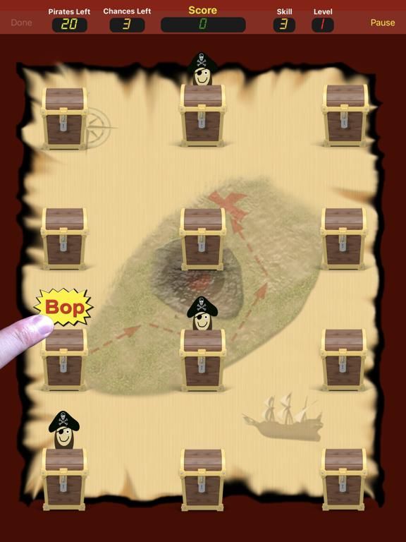 Boppin Pirates game screenshot