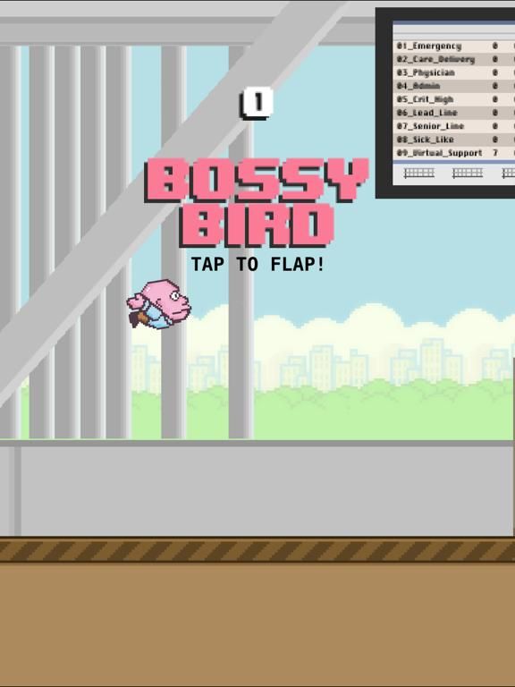 Bossy Bird App Screenshot