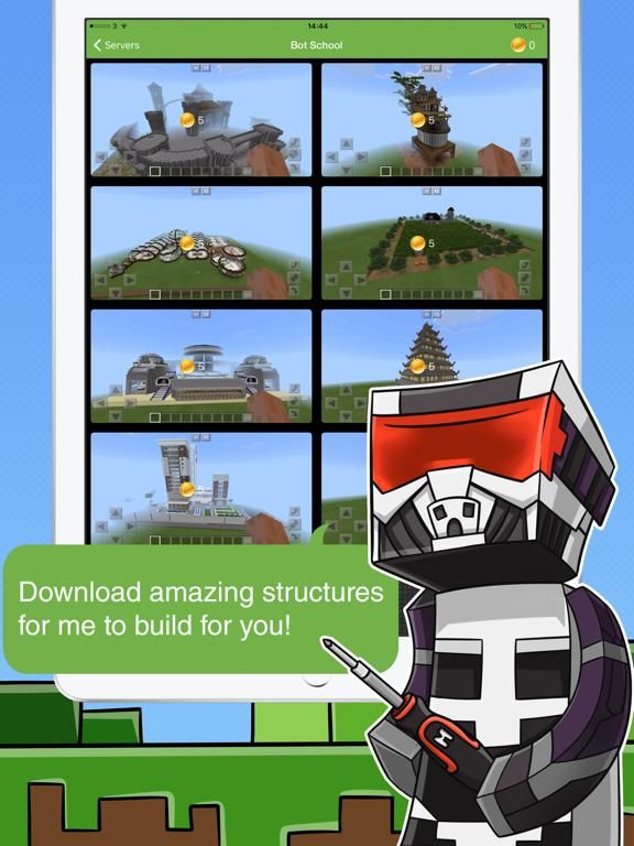 Bot the builder PE game screenshot