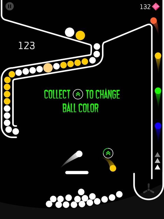 Bouncy Ballz Real Physics App Screenshot