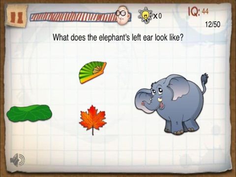 Brain IQ Test Adventure game screenshot