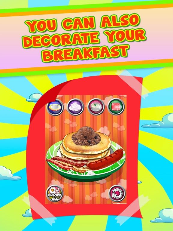 Breakfast Food Maker Salon game screenshot