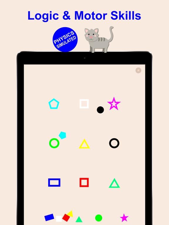 Bright Shapes App Screenshot
