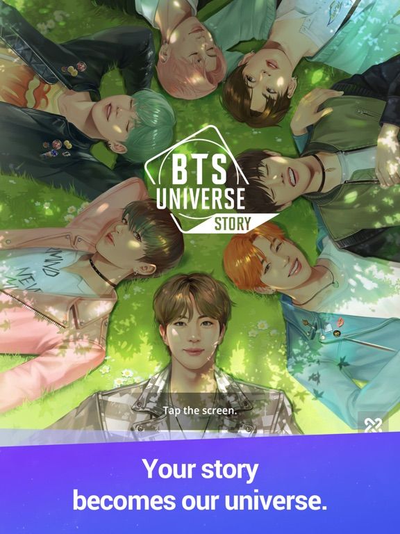 BTS Universe Story App Screenshot