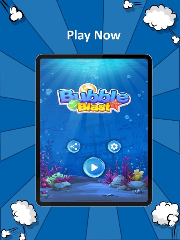 Bubble Blast The Game App Screenshot