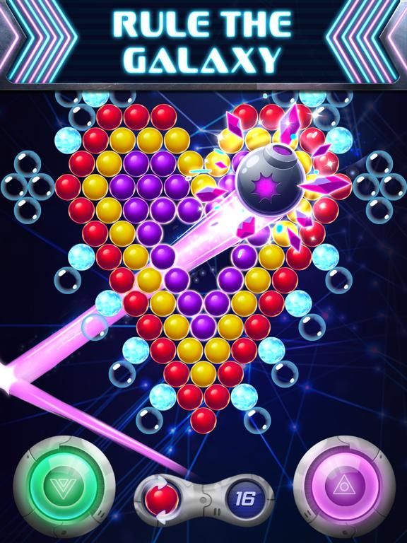Bubble Heroes Galaxy App Screenshot