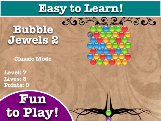 Bubble Jewels 2 game screenshot