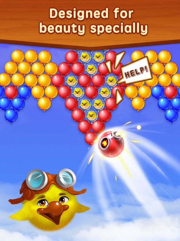 Bubble Shooter Balloon Fly App Screenshot