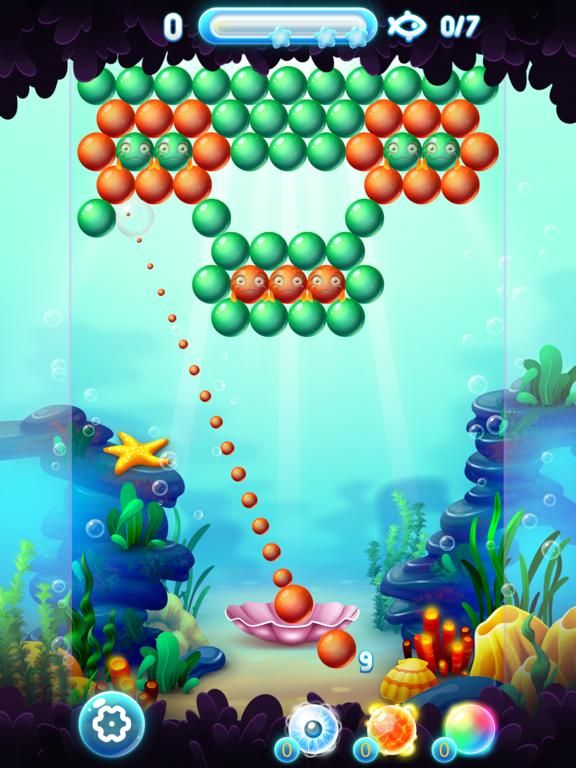 Bubble Shooter Ocean App Screenshot
