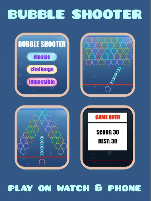 Bubble Shooter (Watch & Phone) game screenshot