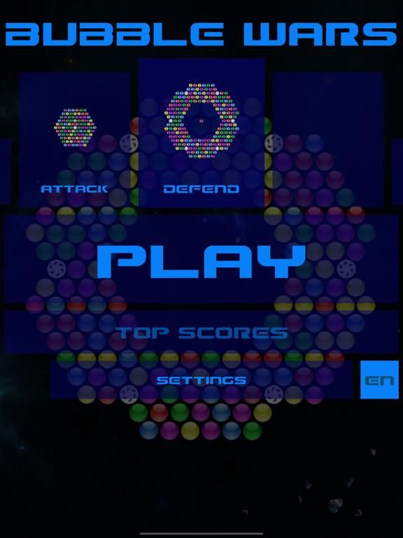 Bubble Wars game screenshot