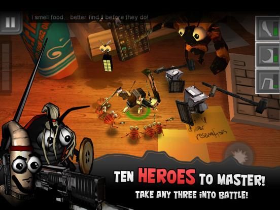 Bug Heroes Deluxe game screenshot