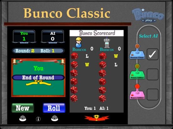 Bunco Classic game screenshot