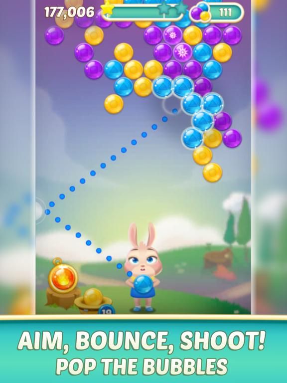 Bunny Pop 2: Beat the Wolf game screenshot