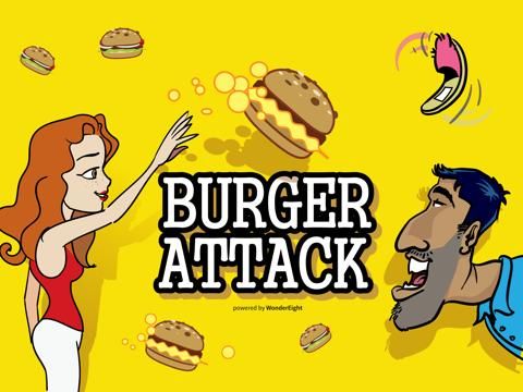 Burger Attack game screenshot