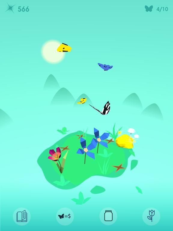 Butterfly Garden Clicker game screenshot