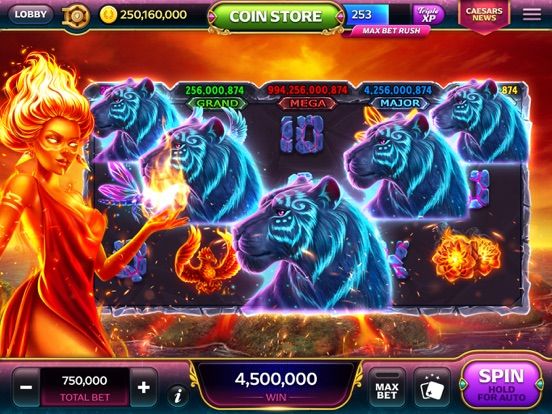 Caesars Slots game screenshot