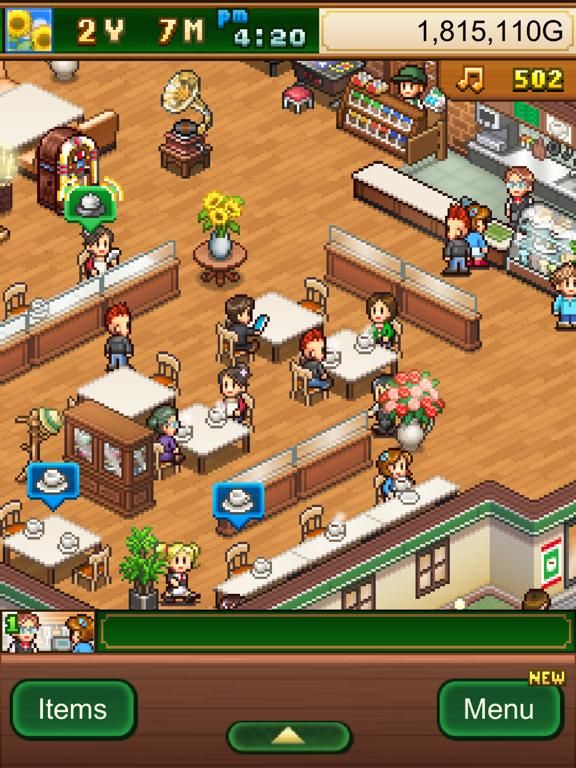 Cafe Master Story game screenshot