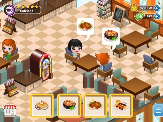 Cafeland game screenshot