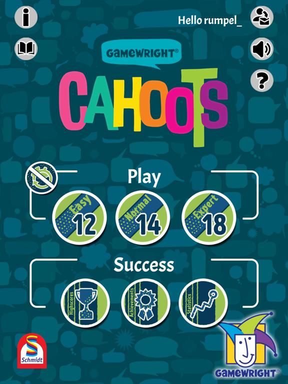 Cahoots! game screenshot
