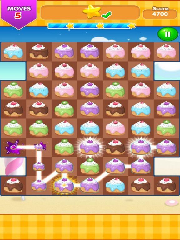 Cake Link Splash game screenshot