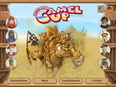 Camel Up game screenshot