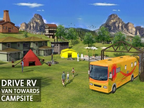Camper Van Truck Simulator PRO game screenshot