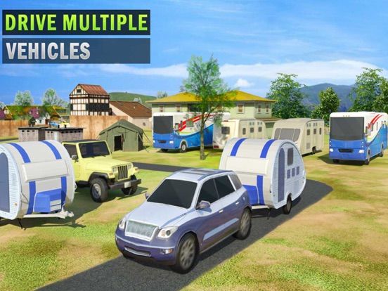 Camping Truck Simulator: Expert Car Driving Test game screenshot
