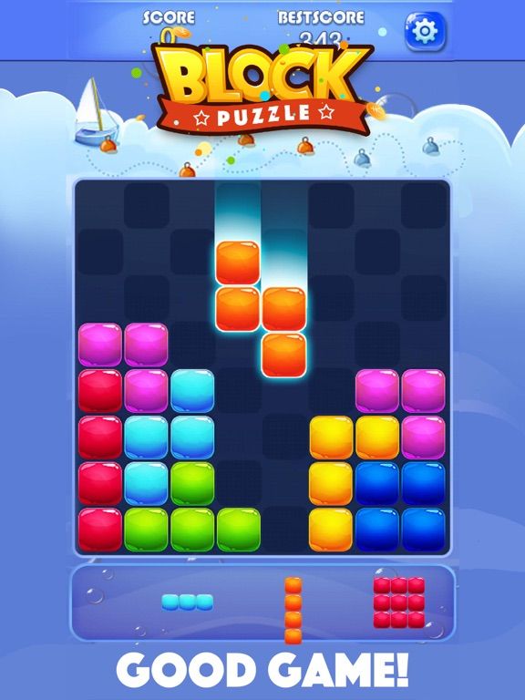 Candy Block Puzzle game screenshot