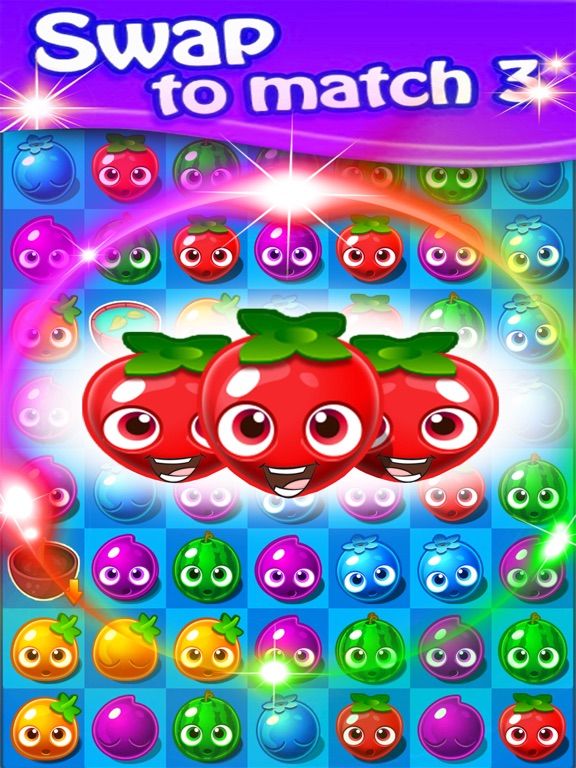 Candy Fruits Cream Sweet game screenshot
