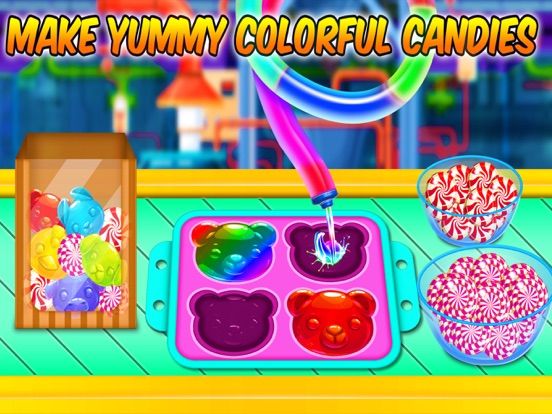 Candy Making Factory Simulator game screenshot