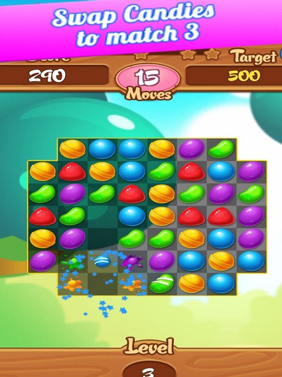 Candy Match Garden game screenshot